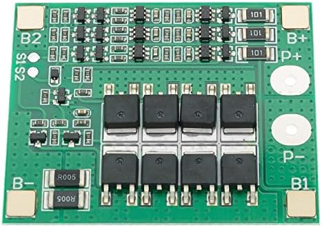 ZYM119 3S 25A Li-Ion 18650 BMS PCM Battery Protection Board com balanço para o módulo de célula de bateria Li-Ion