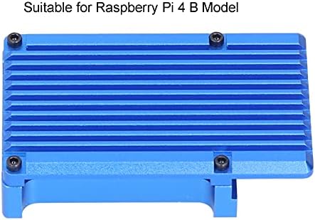 Gabinete Walfront para Raspberry Pi, Alumínio Dissipação de Liga de Alumínio Acessórios Microcomputadores para Raspberry 4 B