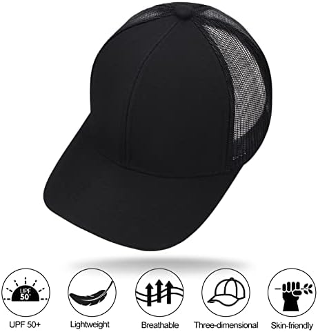 Snapback Trucker Hat Caps Baseball Caps de malha externa ajustável Caps de bola traseira para homens Mulheres