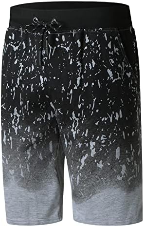 Calça de verão BMISEGM Mens calças de verão tie tie die o pé solto esportes casuais correndo em reto em espuma de memória