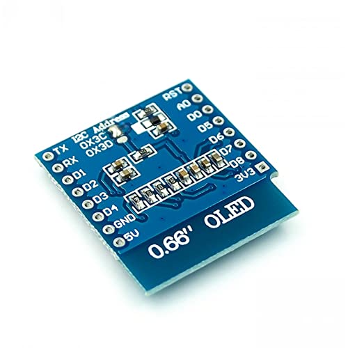 IJJ OLED 0,66 OLED MINI OLED escudo de 0,66 polegada com I2C/IIC 64x48 pixels 3.3V 1pcs