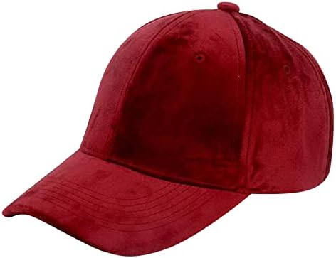 Chapéu de caminhoneiro de caminhão vintage esmagado Novo Capinho de beisebol de veludo para homens Cap Hip Hip Hats