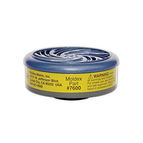 Moldex 7600 Multi-Gas/Vapor Smart Cartides, NULL