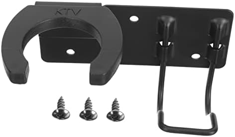 Koaius 1 Set Hanger Usando Hook Metical Metical Metical Stand Stand Cable Rack Rack Clipe de borracha Ferro Micor