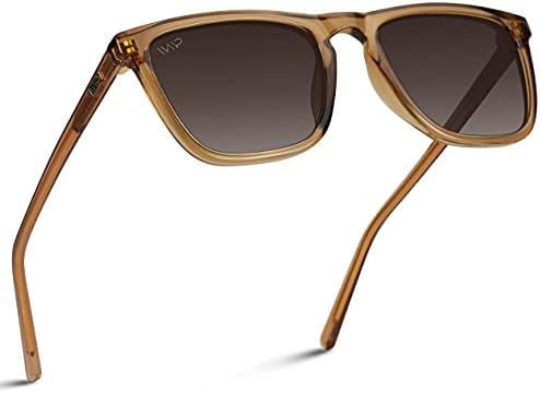 WearMe Pro - UNISSISEX Modern Sunglasses Sunglasses - Lentes polarizadas com proteção UV máxima
