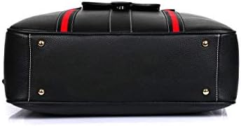 Karla Hanson Men's Professional & Travel Brethercase - Black/Red