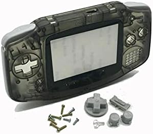 Moudoauer Clear Clear Hous Hous hous Shell Button Repold Case para Gameboy Advance Game Acessory